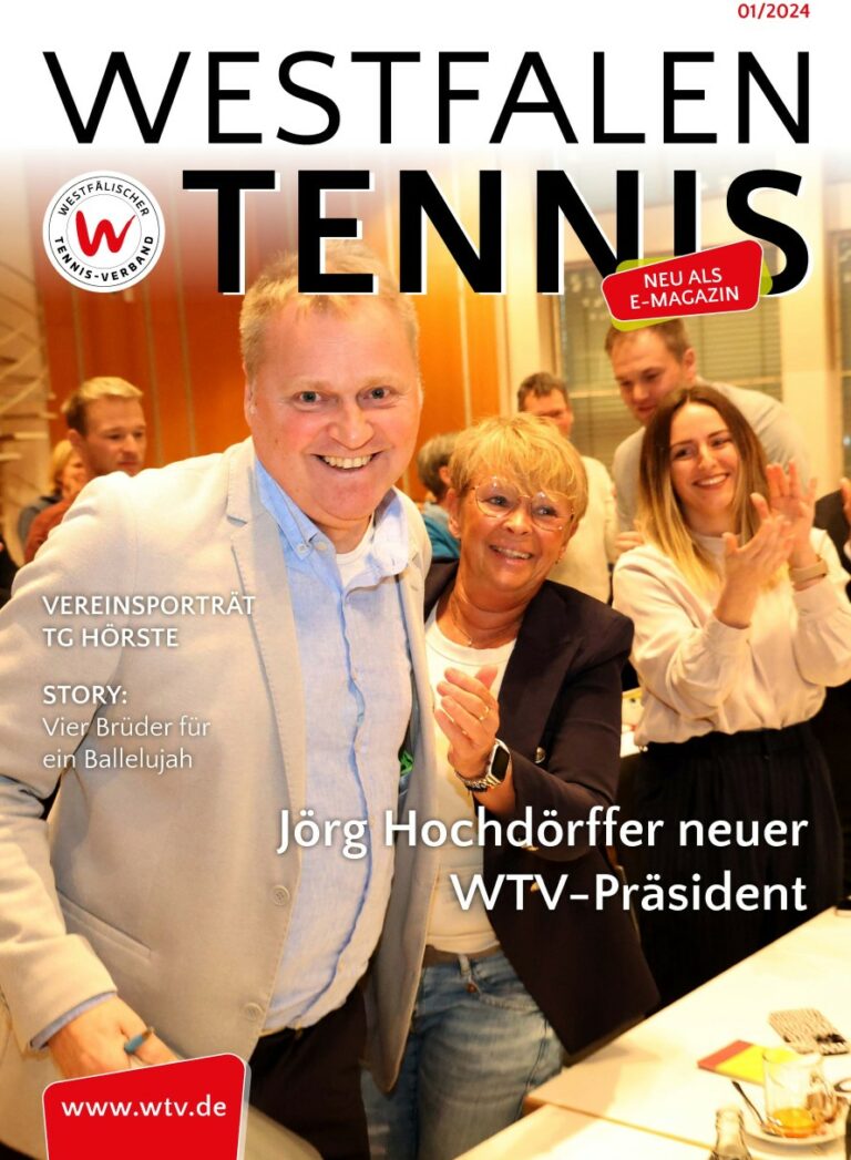 Read more about the article Westfalen Tennis e-Magazin – Neue Ausgabe