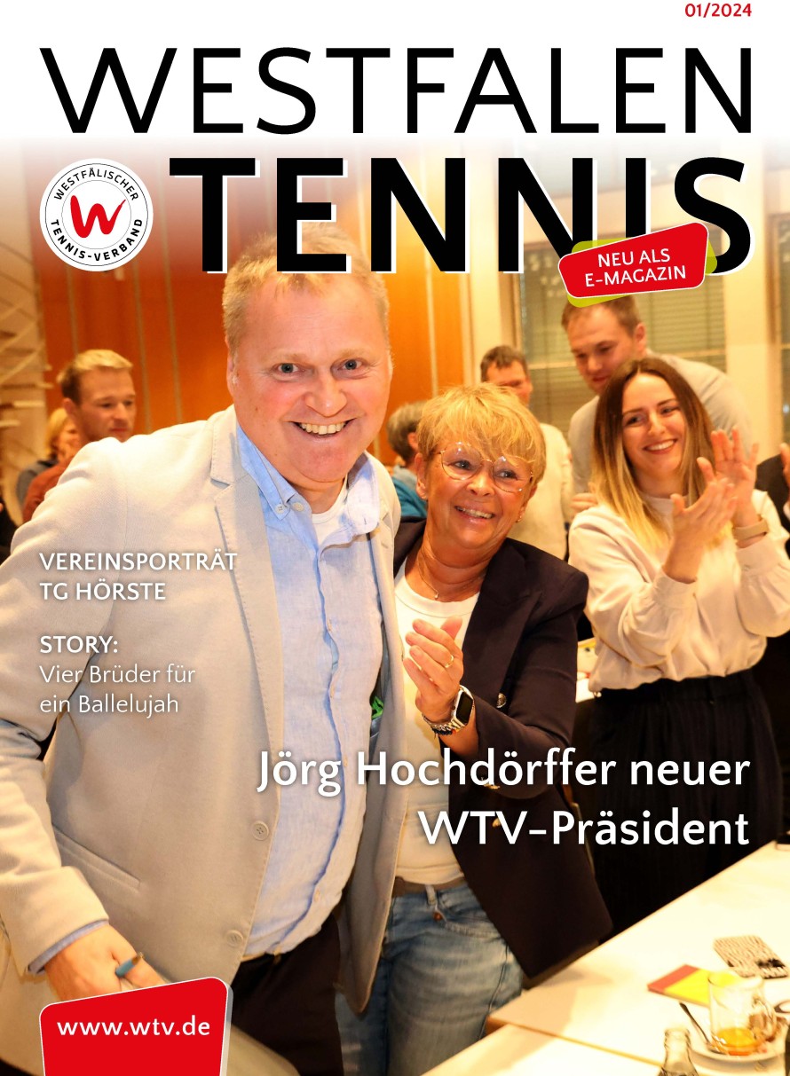 Mehr über den Artikel erfahren Westfalen Tennis e-Magazin – Neue Ausgabe