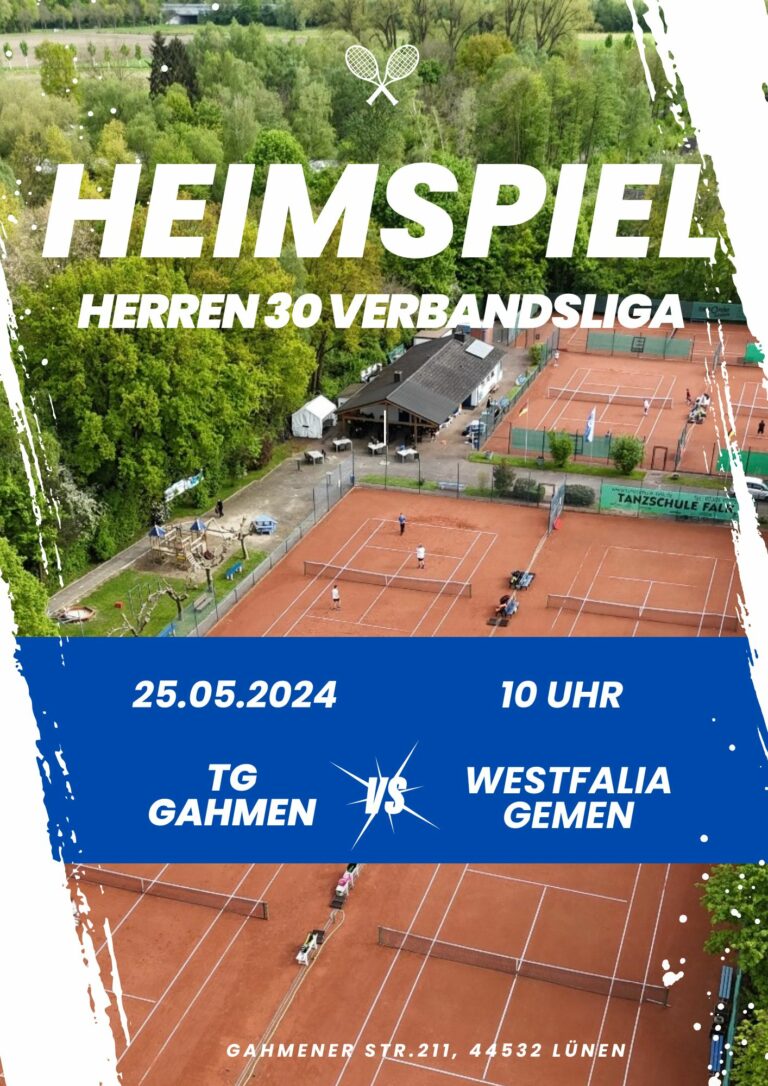 Read more about the article Heimspiel – Herren 30 1